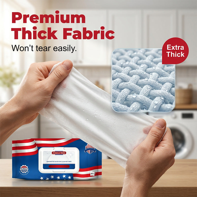🔥Summer Bestsellers🔥U.S. Nano Silver Ion Ultra-Clean Wipes