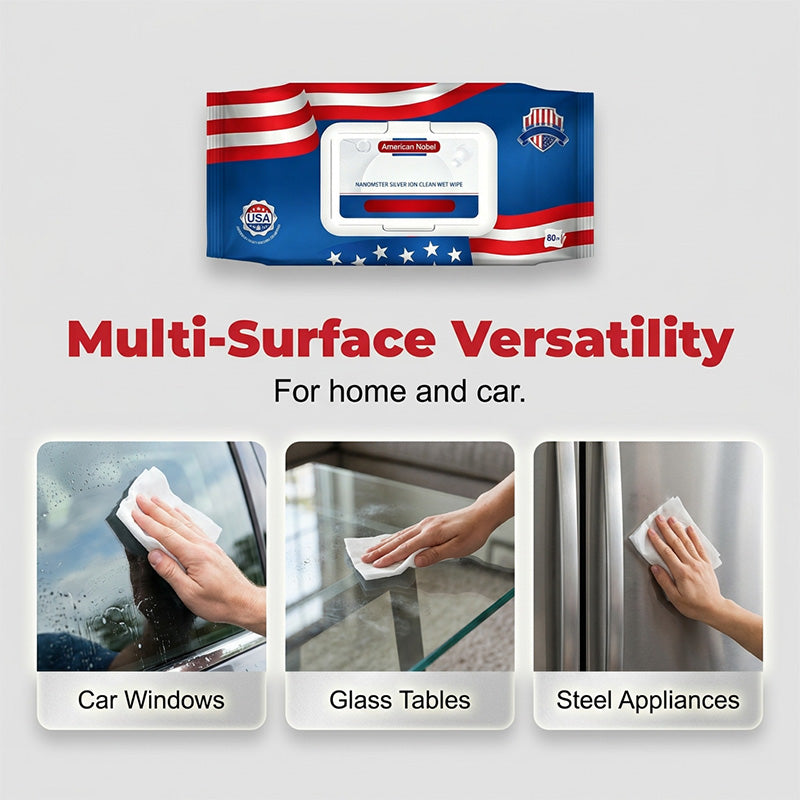 🔥Summer Bestsellers🔥U.S. Nano Silver Ion Ultra-Clean Wipes