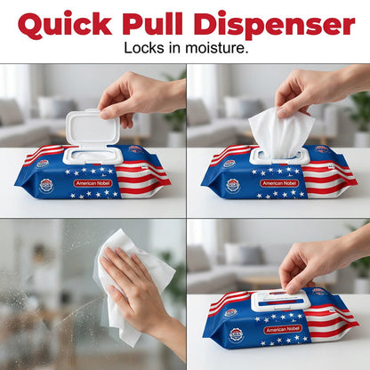 🔥Summer Bestsellers🔥U.S. Nano Silver Ion Ultra-Clean Wipes