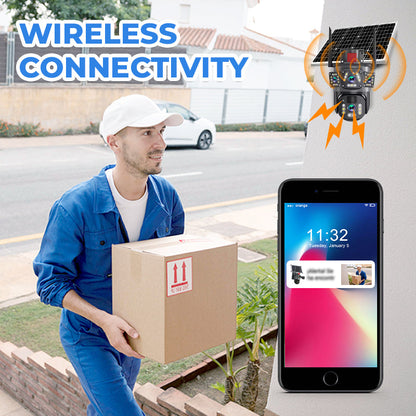 🔥2026 New Arrival🔥Solar Powered Smart Surveillance Camera