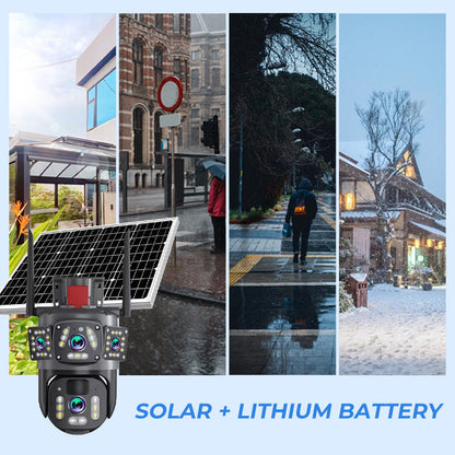 🔥2026 New Arrival🔥Solar Powered Smart Surveillance Camera