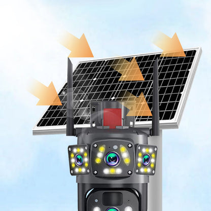 🔥2026 New Arrival🔥Solar Powered Smart Surveillance Camera