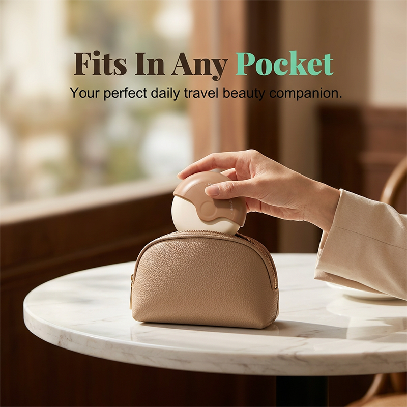 ✈️🧳 3-blade travel shaver – nick-free, smooth, compact, and ready anywhere!