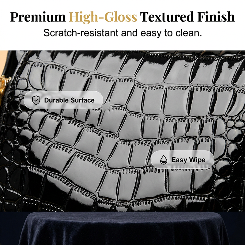 ⏰ 50% RABATT: Glossy Krokodil-Handtasche! Eleganter Look, perfekt für jeden Anlass. Jetzt zuschlagen!