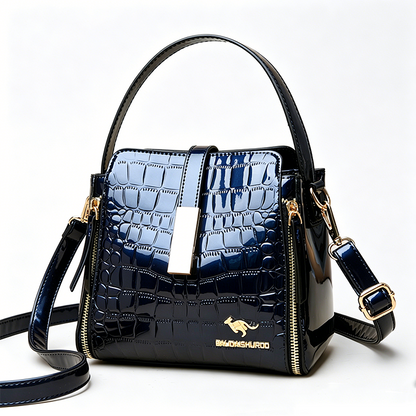 ⏰ 50% RABATT: Glossy Krokodil-Handtasche! Eleganter Look, perfekt für jeden Anlass. Jetzt zuschlagen!