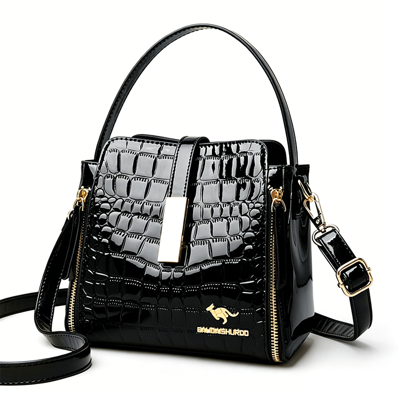 ⏰ 50% RABATT: Glossy Krokodil-Handtasche! Eleganter Look, perfekt für jeden Anlass. Jetzt zuschlagen!