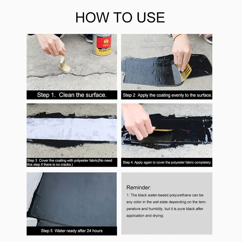 💥Black Friday Hot Sales - 50% OFF💥🔰Polyurethane Waterproofing and leak repair Eco-friendly coating