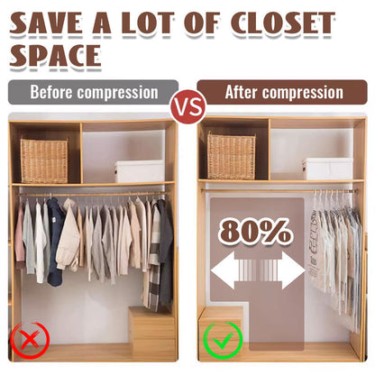 Save space, keep clothes dust-free & fresh. Limited time!
