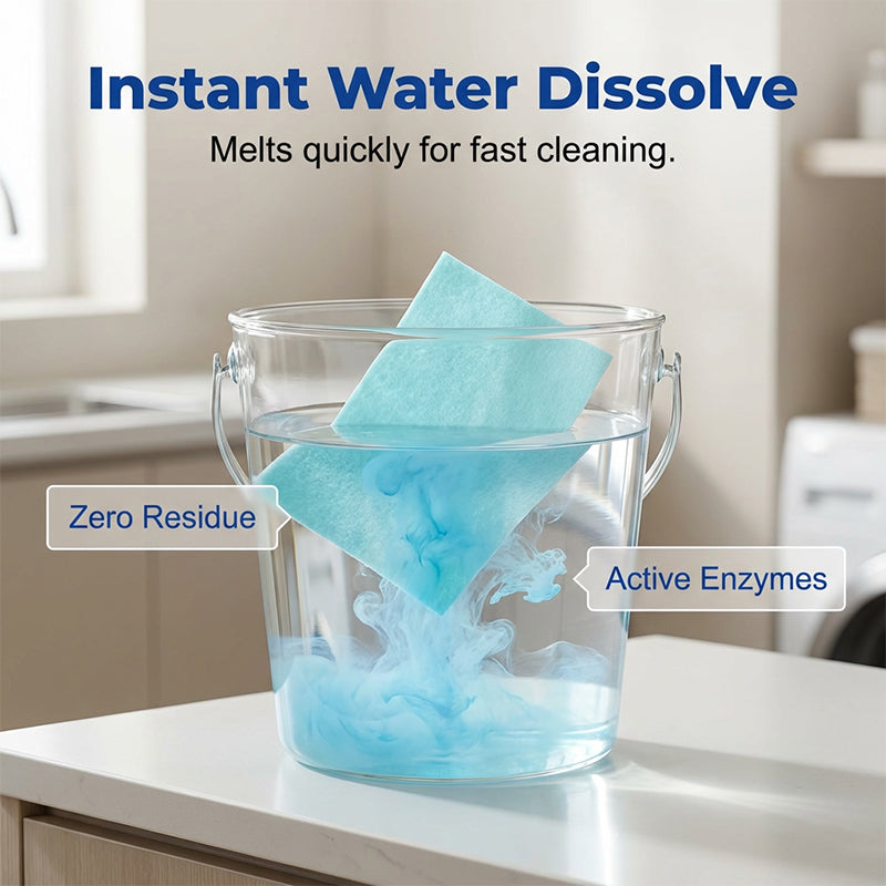 50% OFF !! Water-Soluble Floor Cleaning Sheets