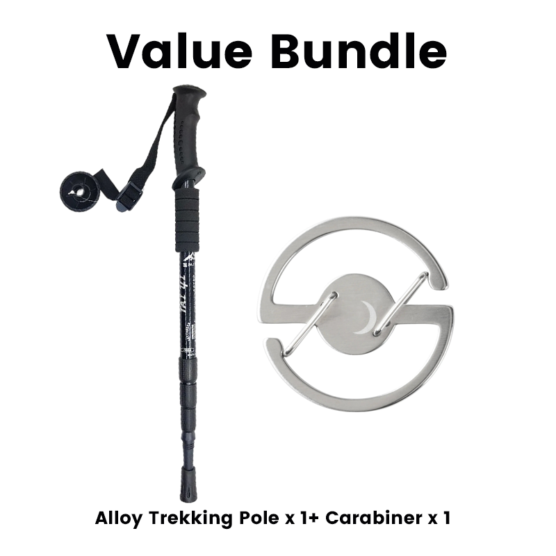 🔥50% Off--Adjustable Aluminum Alloy Trekking Pole