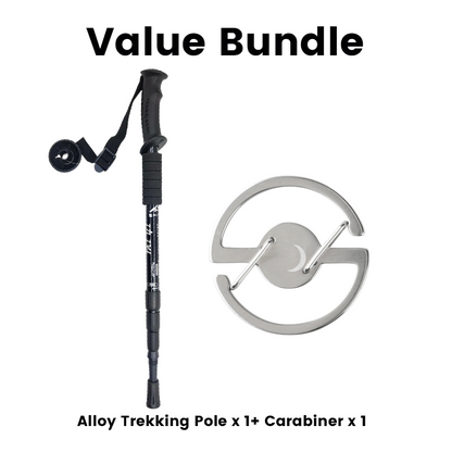 🔥50% Off--Adjustable Aluminum Alloy Trekking Pole