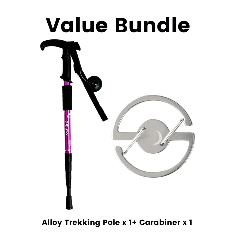 🔥50% Off--Adjustable Aluminum Alloy Trekking Pole
