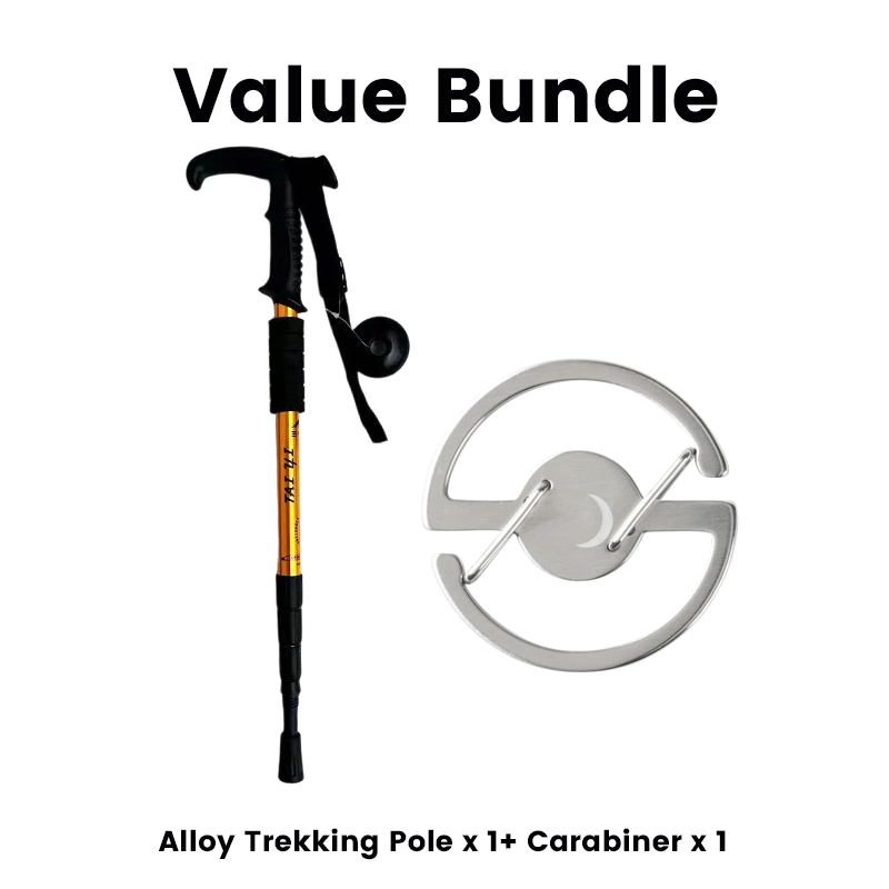 🔥50% Off--Adjustable Aluminum Alloy Trekking Pole