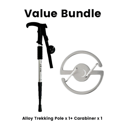 🔥50% Off--Adjustable Aluminum Alloy Trekking Pole