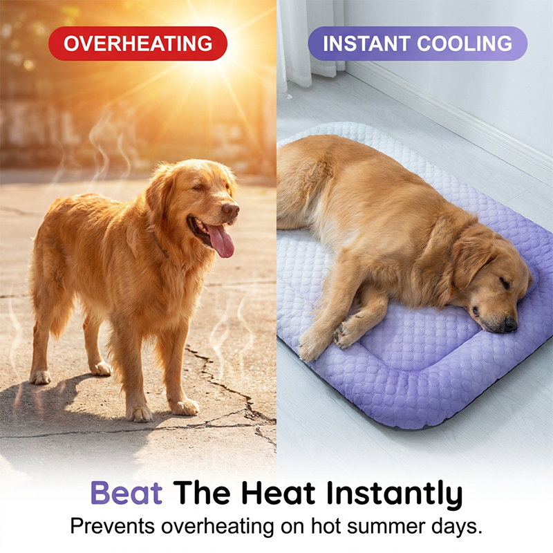 50% Off – Cooling Gel Mat for Pets | Self-Cooling Pad for Dogs & Cats