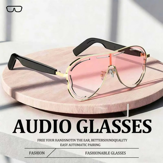 50% Off | Smart Bluetooth Translation Glasses – Real-Time Translation, Calls & Music