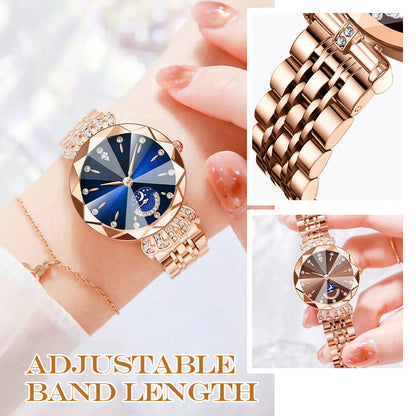 🌙✨ Fashionable Star & Moon Watch for Women ✨💎