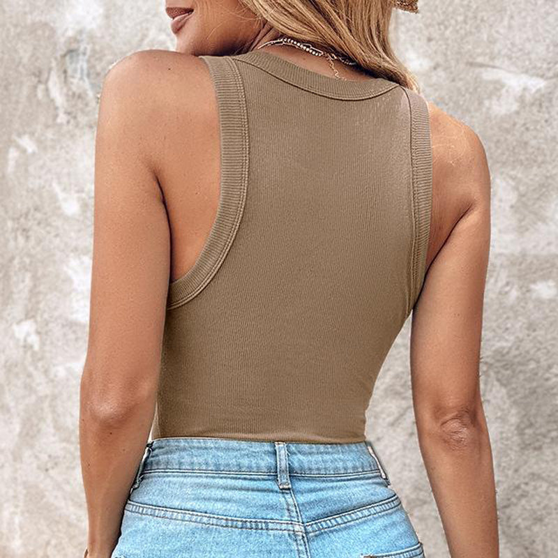 🌸50% OFF !! Soft Ribbed Vest Top with Shelf Bra – Cosy, Supportive & Perfect for Layering 💕