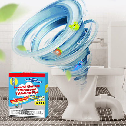 BUY 3 GET 7 BOXES❤️Powerful Cleaning Effervescent Tablets for Pipe