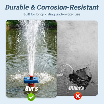 🐟 2-in-1 Pond Aerator & Pump 💧
