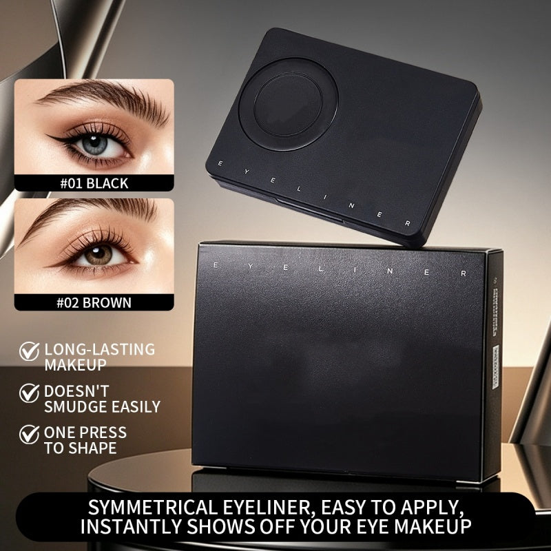 🏆 Last Day Special Price £9.77 ! 🔥Buy 2 Get 1 Free🎁3-in-1 Eye Makeup Stamp Box
