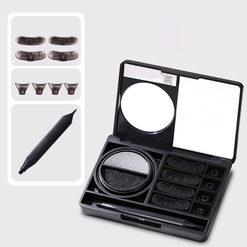 🏆 Last Day Special Price £9.77 ! 🔥Buy 2 Get 1 Free🎁3-in-1 Eye Makeup Stamp Box