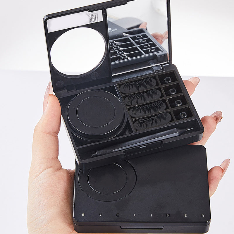 🏆 Last Day Special Price £9.77 ! 🔥Buy 2 Get 1 Free🎁3-in-1 Eye Makeup Stamp Box