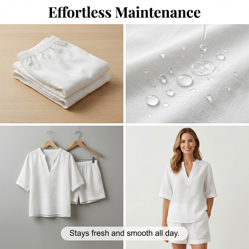 ✨ Effortless Everyday Style | Women's V-Neck Top & Wide-Leg Shorts Set