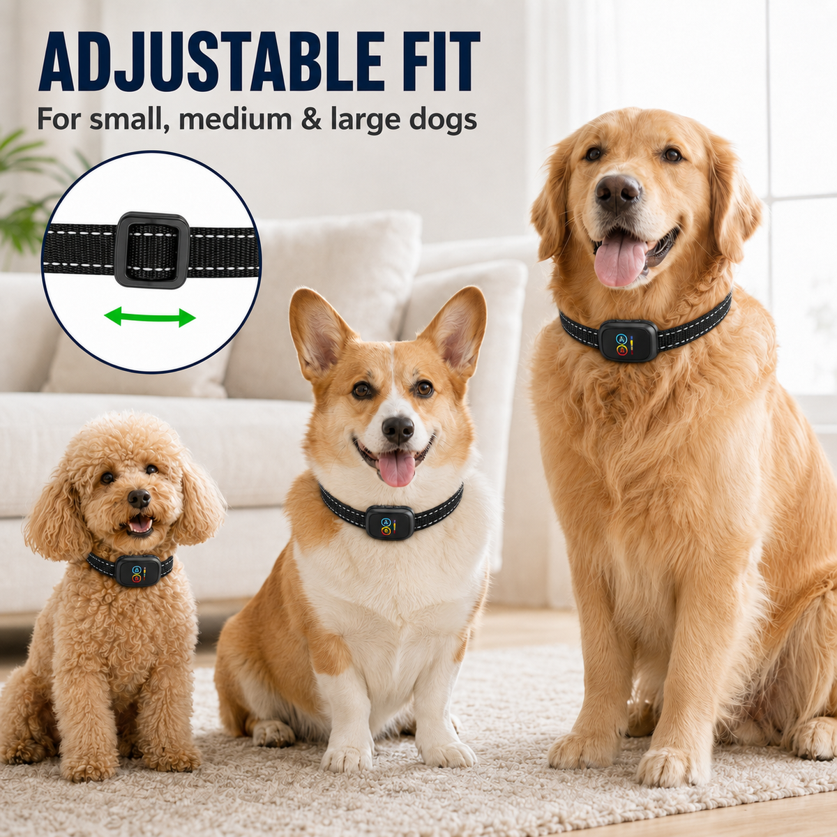 Smart Anti-Bark Collar for Dogs