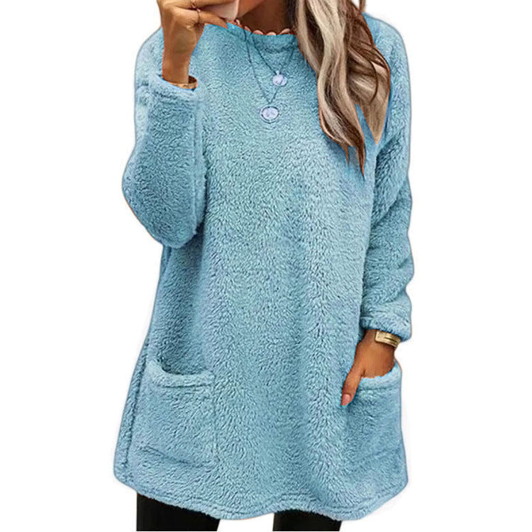💖This week's Hot Sales - Only ￡15.99✨Women's Warm Crew Neck Long Sleeve Top