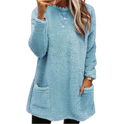 💖This week's Hot Sales - Only ￡15.99✨Women's Warm Crew Neck Long Sleeve Top