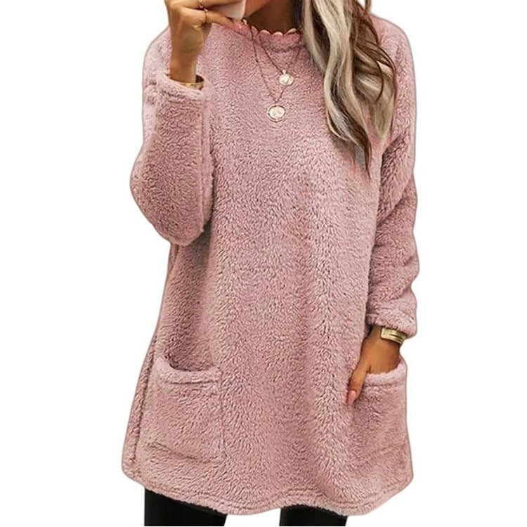 💖This week's Hot Sales - Only ￡15.99✨Women's Warm Crew Neck Long Sleeve Top