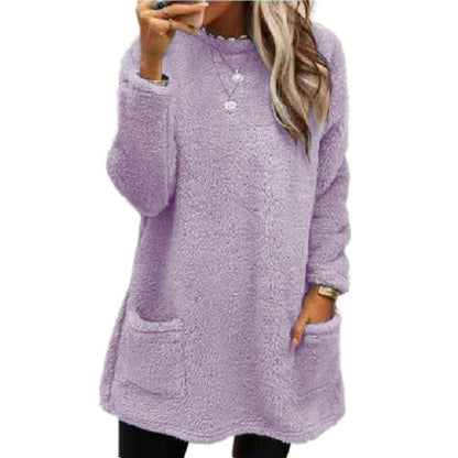 💖This week's Hot Sales - Only ￡15.99✨Women's Warm Crew Neck Long Sleeve Top