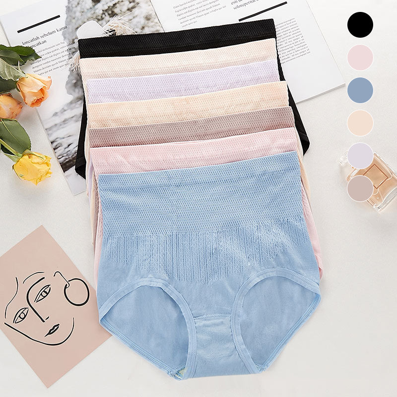 High-Waisted Seamless Briefs for Women